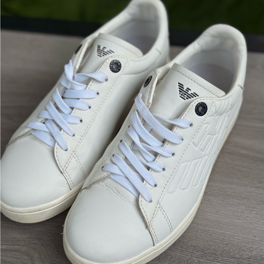 EA7 Emporio Armani White Sneakers